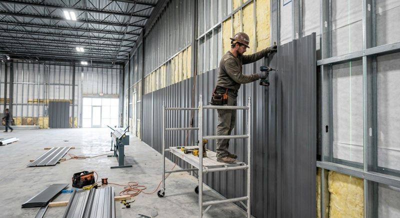 Steel Cladding Installation in Boston, MA
