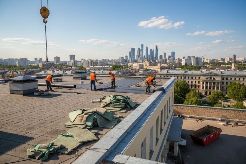 What To Expect During A Single-Ply Roof Replacement