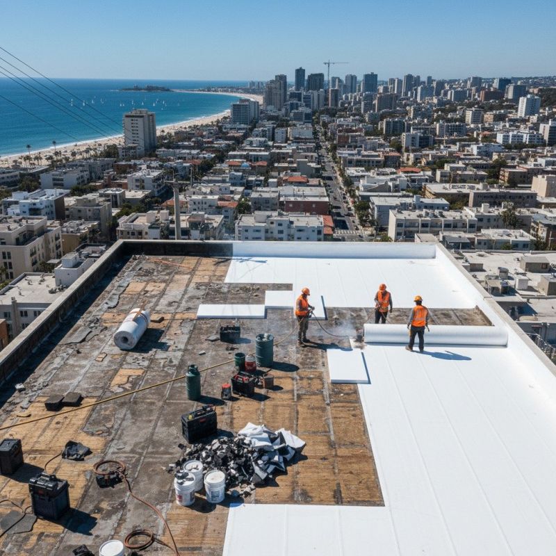 What To Expect During A Single-Ply Roof Replacement